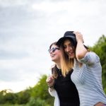 true friends out for picnic